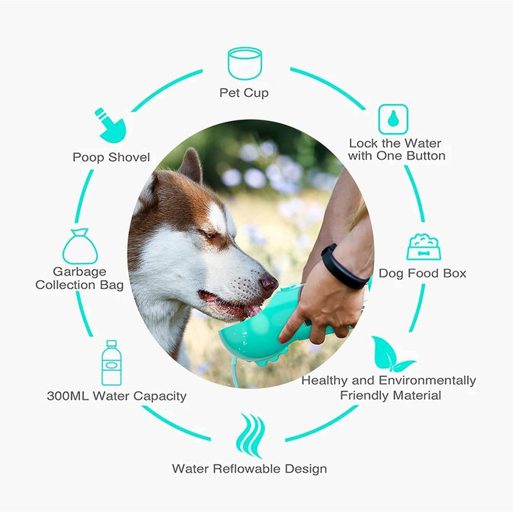 PAWGO™ - 4-IN-1 WATER BOTTLE