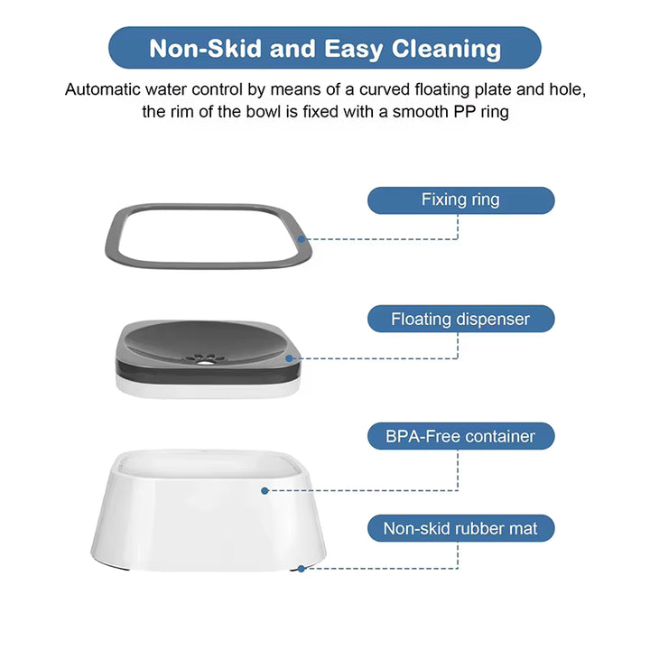 AQUAPAW™ - ANTI-SPILL BOWL